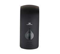 Pro Washroom Commercial Wall-Mounted Soap Dispenser 750ml - Durable ABS, Easy Refill, Leak-Proof & Economical Design - One-Hand Pump for Hygienic Use - Ideal for High-Traffic Washrooms (Black)