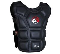 Pro Weighted Vest - Fix Filled Weighted Jacket 10kg 12kg 15kg 20kg, High Grade Canvas, Comfortable Fit with Adjustable Straps (12kg)