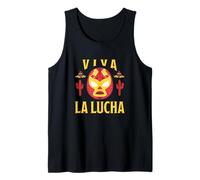Pro Wrestler Quote Viva La Lucha Libre Mexican Wrestling Tank Top