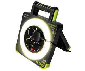 PRO-XT Work Light Mains Reel, 4 Gang, 5m - WLU05134SL-PX
