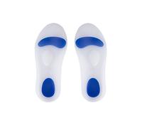 Pro11 ™ 4D Orthotic Silicone Insoles with Metatarsal Support (9.5-10.5)