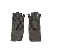 Pro11 Wellbeing Arthritis Gloves Providing Warmth and Compression to Help Increase Circulation Reducing Pain and Promoting Healing (Medium 9cm) Grey