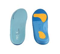 Pro11 wellbeing Two Pairs THE TITAN Orthotic sports Insole with Dual Shock balance correction and rigid support base for Over pronation and Plantar fasciitis (XL 10.5-12)