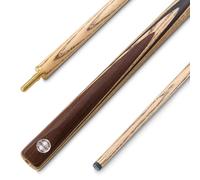 PRO147 CLASSIC ASH SERIES 2pc Centre Joint Snooker Pool Cue with Extension Thread and 9.5mm Tip (Walnut Ash)