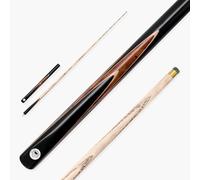 PRO147 Eclipse 57 Inch ¾ Joint Ash Snooker and Pool Cue with 9.5mm Green Layered Professional Tip (Hazel Cue Only)