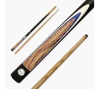 PRO147 Kingwood 3pc Snooker Pool Cue 57 Inch with Matching Ash Grain and 9.5mm Tip