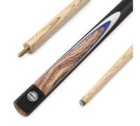 PRO147 Kingwood 48 Inch 3 Piece Length Adjustable Junior Kids Snooker Pool Cue 10mm Tip