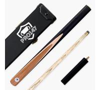 PRO147 Maple Flash 3/4 Jointed Snooker and Pool Cue with 9.5mm Tip