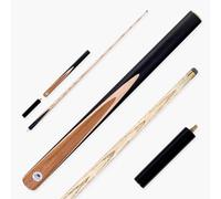 PRO147 Maple Flash 3/4 Jointed Snooker and Pool Cue with 9.5mm Tip
