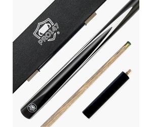 PRO147 STRIKER 3/4 JOINTED 57" SNOOKER AND POOL CUE AND CASE SET WITH 9.5mm TIP