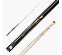 PRO147 Trident 57 Inch 1 Piece Hand Spliced Ash Snooker and Pool Cue with 9.5mm Tip (Grey)
