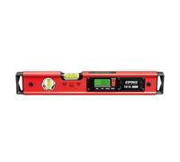 PRO900 Digital Level 16-inch(40cm) with 2 LCD Screens and Carrying Bag Included - 19 Measurements Memory Space - IP65 Rating - Elastomer Caps with High Energy Absorption