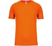 Proact Men's Performance Short-Sleeved T-Shirt in Orange | Size: Small Proact Orange S