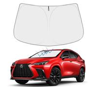 Proadsy 2025 Upgrade Windshield Sun Shade Custom Fit Lexus NX 2022-2024 2025 4-Layer Foldable Front Sunshade Protector Sun Visor Blocks UV Rays Keep Car Cooler