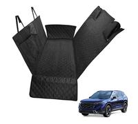 Proadsy 2026 Upgrade Dog Car Seat Cover Custom Fit 2017-2025 CR-V Back Seat Extender Waterproof Scratch Proof Durable Black Protector Pet Hammock
