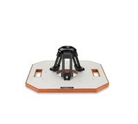 PROAIM 75mm Hi-Hat de alta resistencia para cámara cinematográfica, cámara profesional. Mini trípode con elevador de 6,5" de altura y tablero de madera octogonal. Carga útil: 75kg/165lb (HT-BOWL75-00)