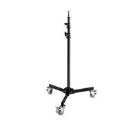 PROAIM 8.6ft Heavy Duty Folding Wheel Base Light Stand. 5/8” Baby Pin Mounting for Light & Photography Gear. Payload up to 13.06kg/30lb. For Photographers, Studios, Live Events (TP-FWBS-01)