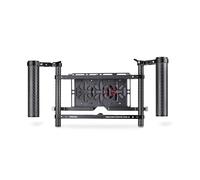 PROAIM 9" Universal Director's Monitor Cage. Adjustable-Height. Fits Monitors up to 9" Diagonal. Carbon Fiber Handgrips. Baby Pin Adapter for C-Stand. Sunshade & Padded Neck Strap (P-DMC-59)