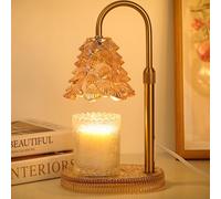 Proaustin Christmas Tree Shaped Candle Warmer Lamp with Timer & Dimmer - Adjustable Wax Melt Lamp for Jar Candles