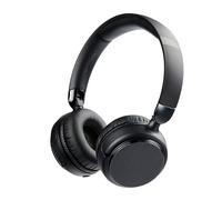 Proaustin On Ear Wired Computer Headset with Adjustable Microphone, 3.5mm Port or in-Line Control with USB-A Port, Foldable, Clear Sound, Small/Medium Size, Black