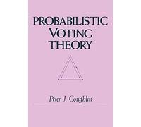 Probabilistic Voting Theory