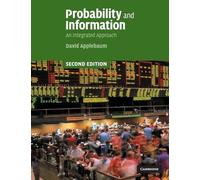 Probability and Information – An Integrated Approach – Cambridge University Press