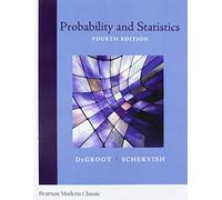 Probability and Statistics (Classic Version) (Pearson Modern Classics for Advanced Statistics Series)