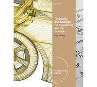 Probability and Statistics for Engineering and the Sciences, International Edition