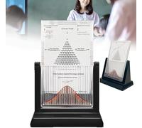 Probability Demonstrator, Normal Distribution Model, Educational Device for Visual Representation of Bell Curve and Random Distribution