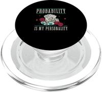 Probability Is My Personality Casino Gambling A Card Dealer PopSockets PopGrip for MagSafe