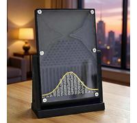 Probability Teaching Demonstration Model, Galton Board Experiment with Normal Distribution Curve, Educational Tool for Students to Inspire Curiosity and Enhance Learning