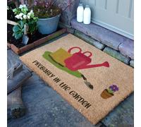 Artsy Mats Probably In The Garden Doormat (90 X 60Cm), Brown