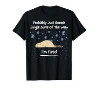 Probably Jingle Some of The Way Beaver Cute Animal Lover T-Shirt