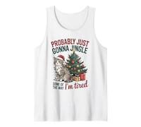 Probably Just Gonna Jingle Some of The Way I'm Tired Cat Tank Top