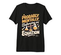 Probably Mentally Balancing an Equation Chemistry Premium T-Shirt