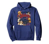 Probably Thinking About My Dog Pullover Hoodie