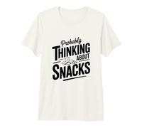 Probably Thinking About Snacks Premium T-Shirt