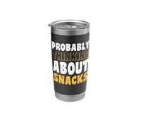 Probably Thinking About Snacks Stainless Steel Insulated Tumbler