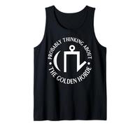 Probably Thinking About The Golden Horde for Men Women. Tank Top