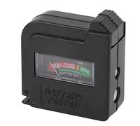 Probador de capacidad de batería Pantalla digital de alta precisión Comprobador de batería portátil para pilas de botón AA D C 9 V 1,5 V y baterías domésticas Material ABS Tamaño