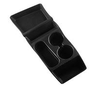 PROBASTO Tesla Model S Center Container/Cup Holder Tesla Console Container Center Storage Box for Model S 2012 2013 2014 2015 JY Silicone, Black