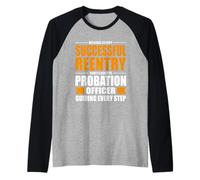 Probation and Parole Officer Raglan Baseball Tee