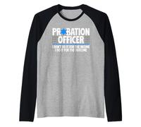 Probation and Parole Officer Raglan Baseball Tee