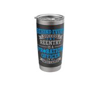 Probation and Parole Officer Stainless Steel Insulated Tumbler