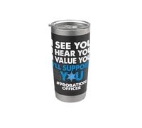 Probation and Parole Officer Stainless Steel Insulated Tumbler