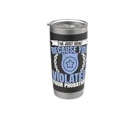 Probation and Parole Officer Stainless Steel Insulated Tumbler