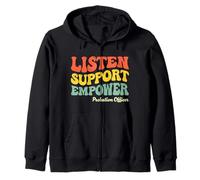 Probation and Parole Officer Zip Hoodie