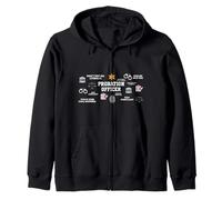 Probation and Parole Officer Zip Hoodie