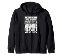 Probation and Parole Officer Zip Hoodie