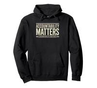 Probation Officer Changing Lives Through Accountability Pullover Hoodie